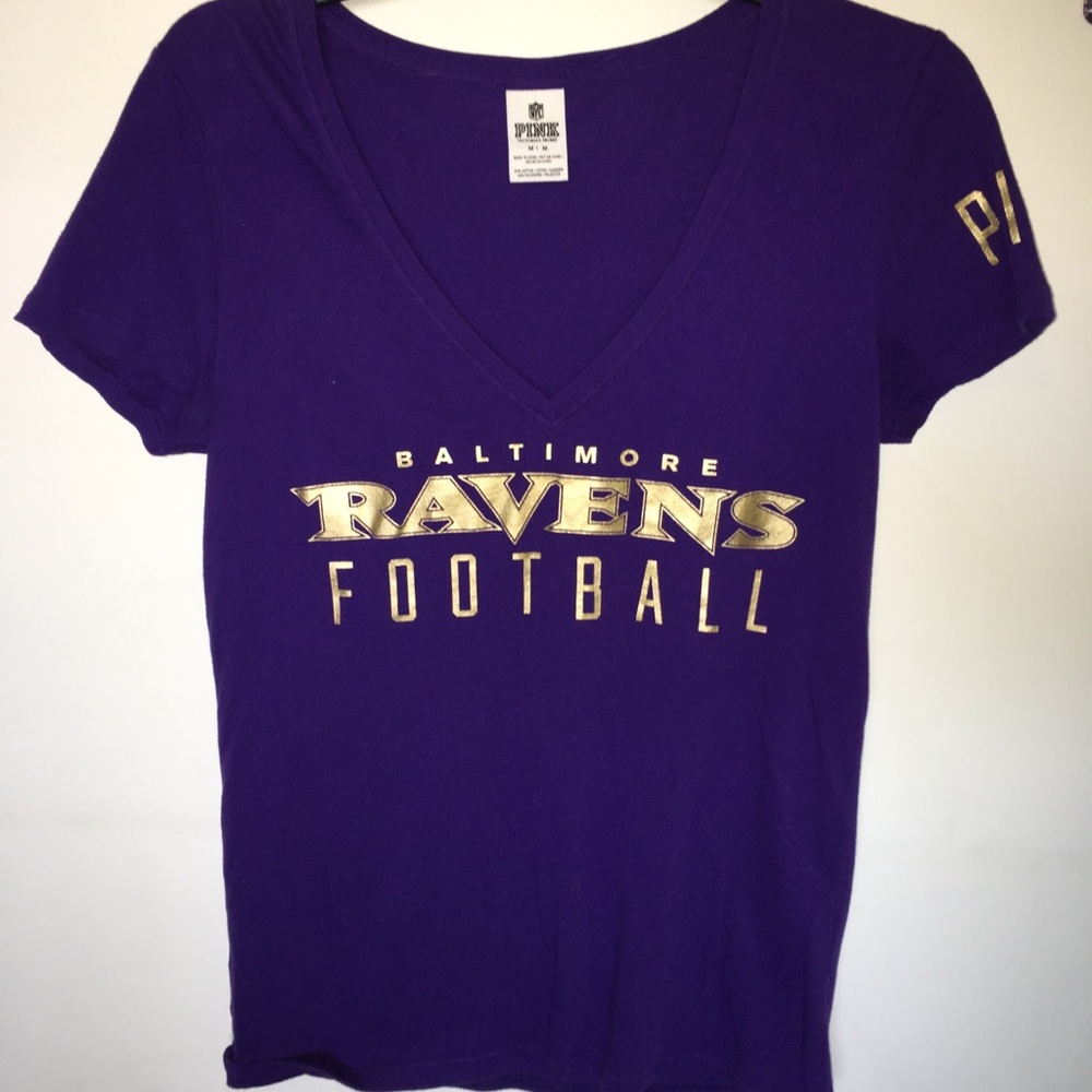 Victoria’s Secret Ravens logo T-shirt